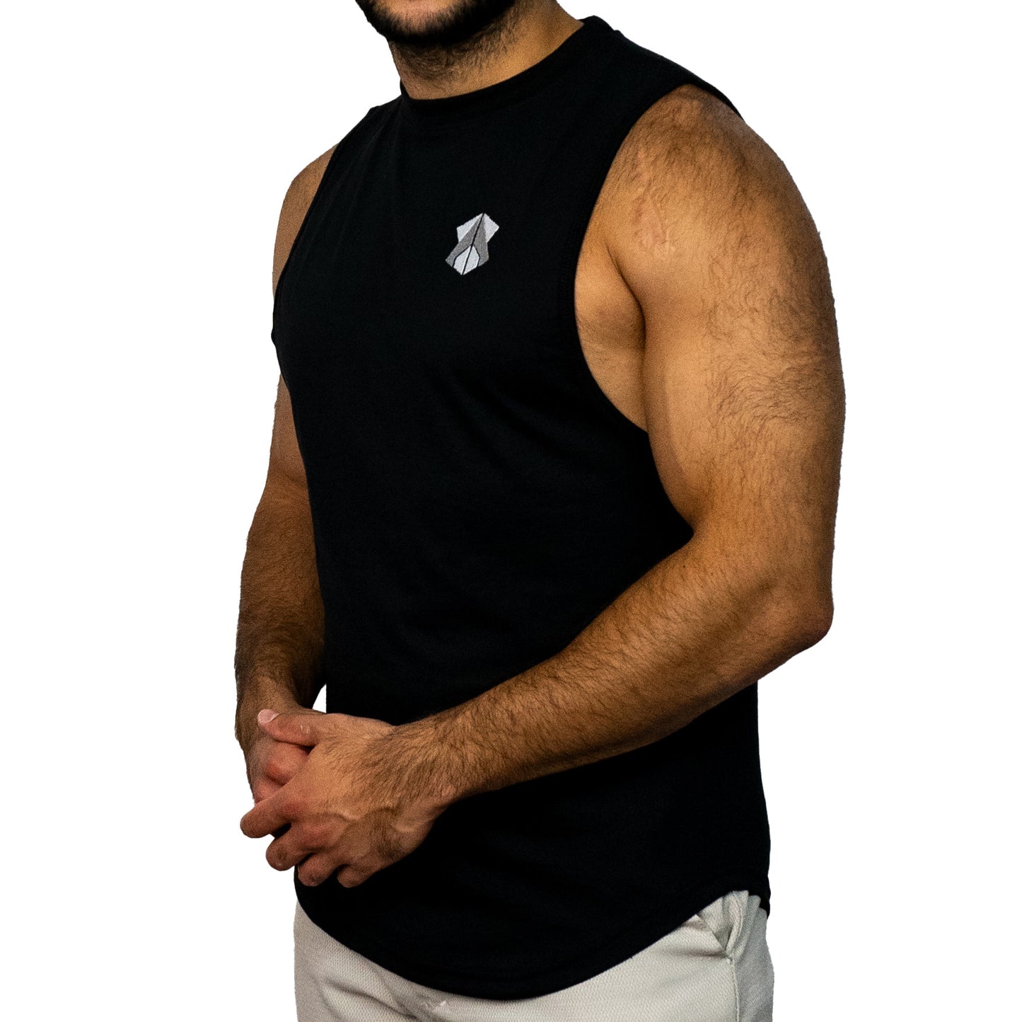 Herren Fitness Tank Top | Tank Top Schwarz | DropUP