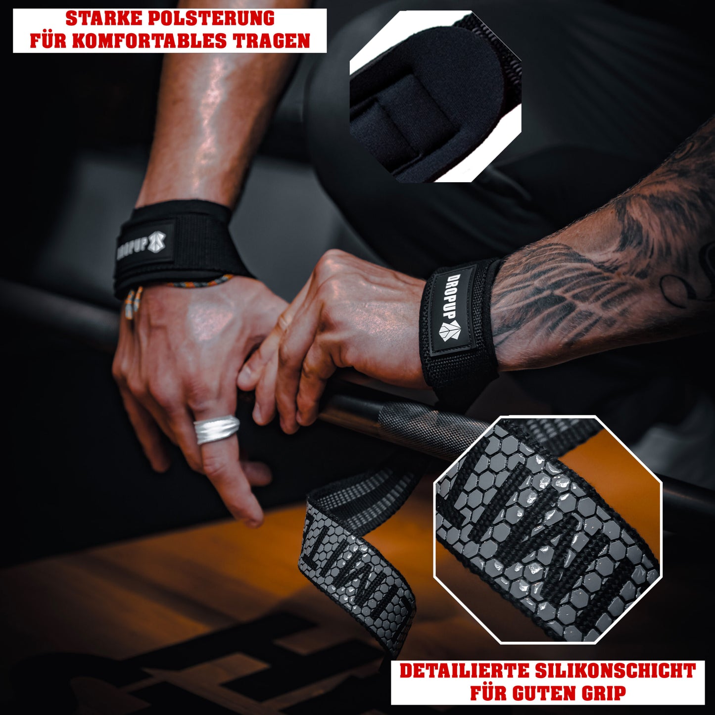 Fitness-Handgurt für Workouts | Krafttraining Bänder | DropUP