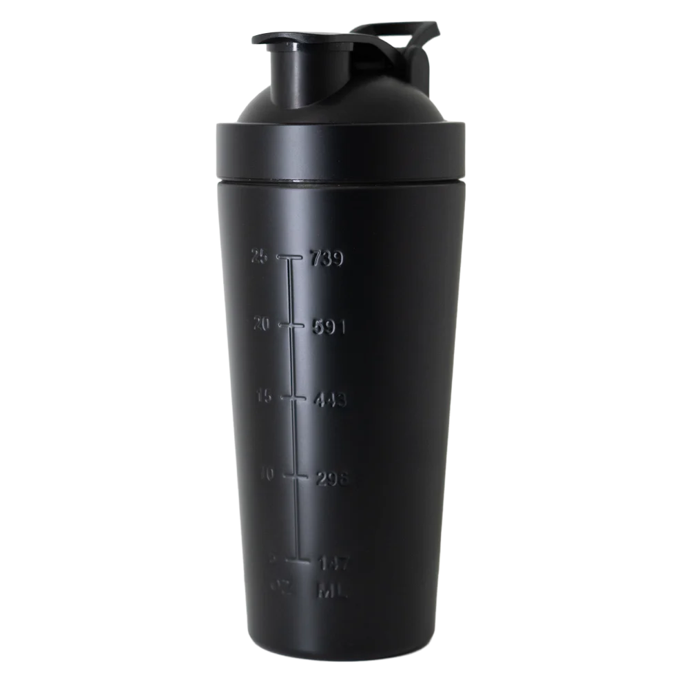 Edelstahl Shaker [schwarz]