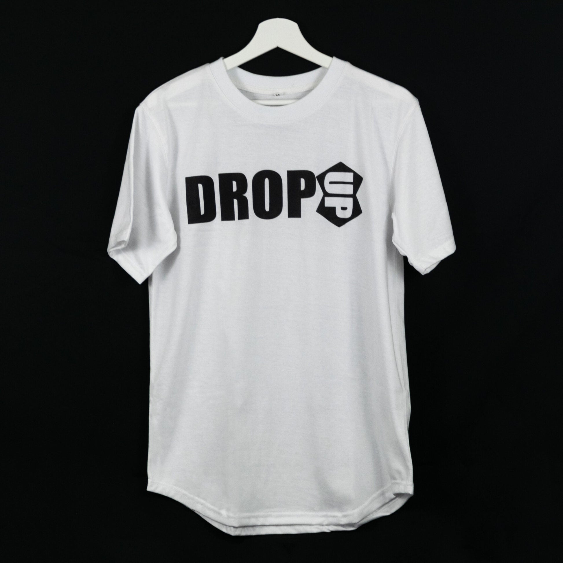 Weiße Grafik-T-Shirts | T-Shirt Oversize | DropUP