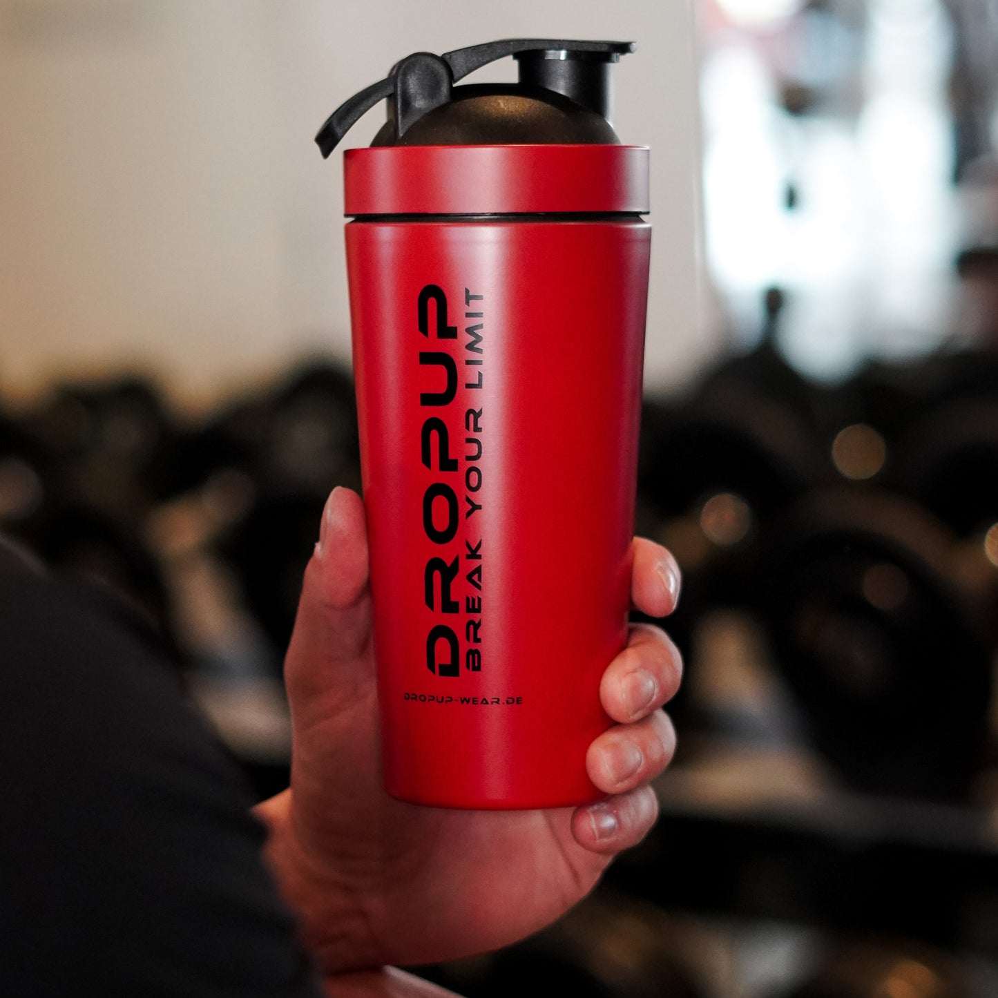 Edelstahl Shaker [rot]