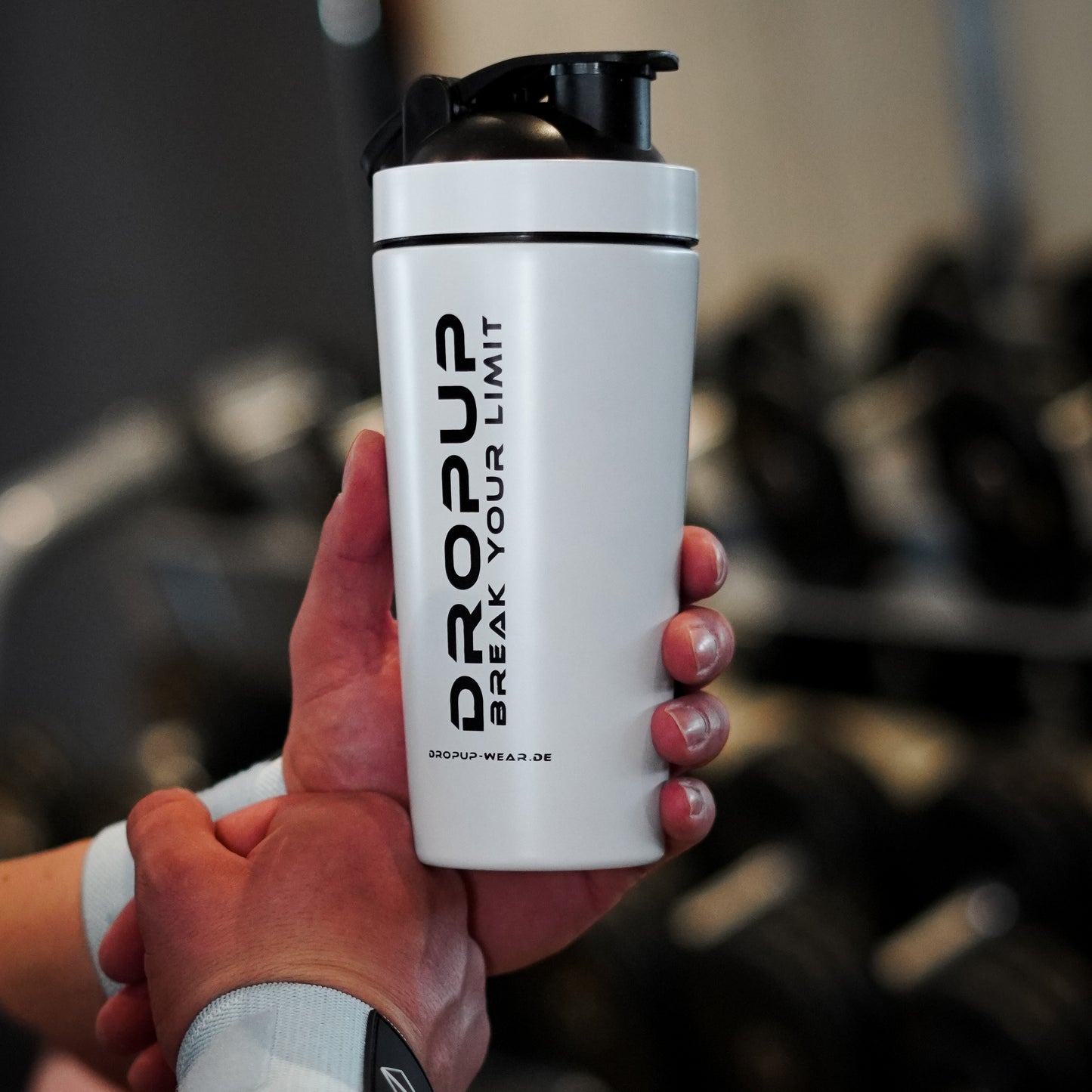 Edelstahl Shaker [weiß]
