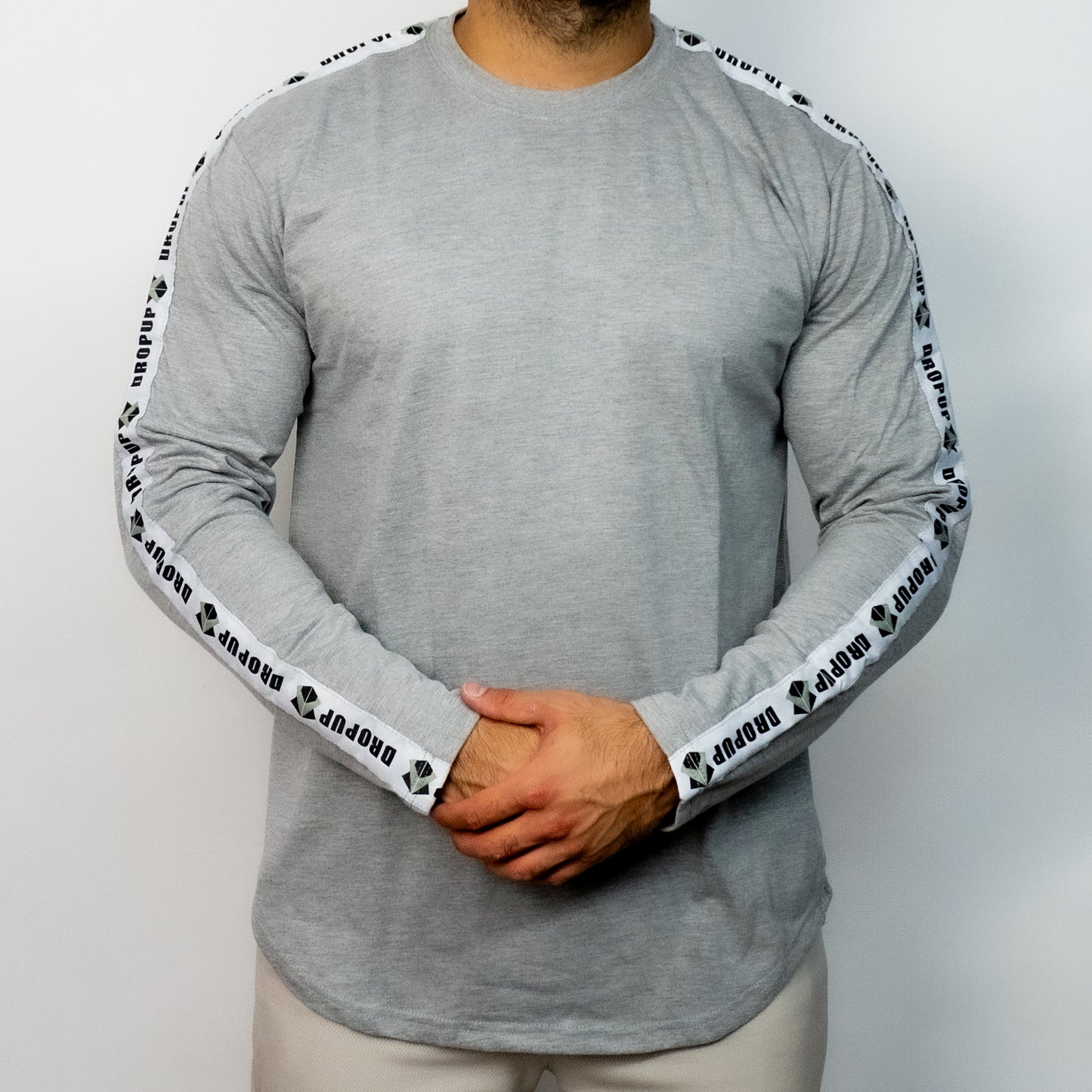 Lang geschnittenes Sweatshirt | geschnittenes Sweatshirt | DropUP
