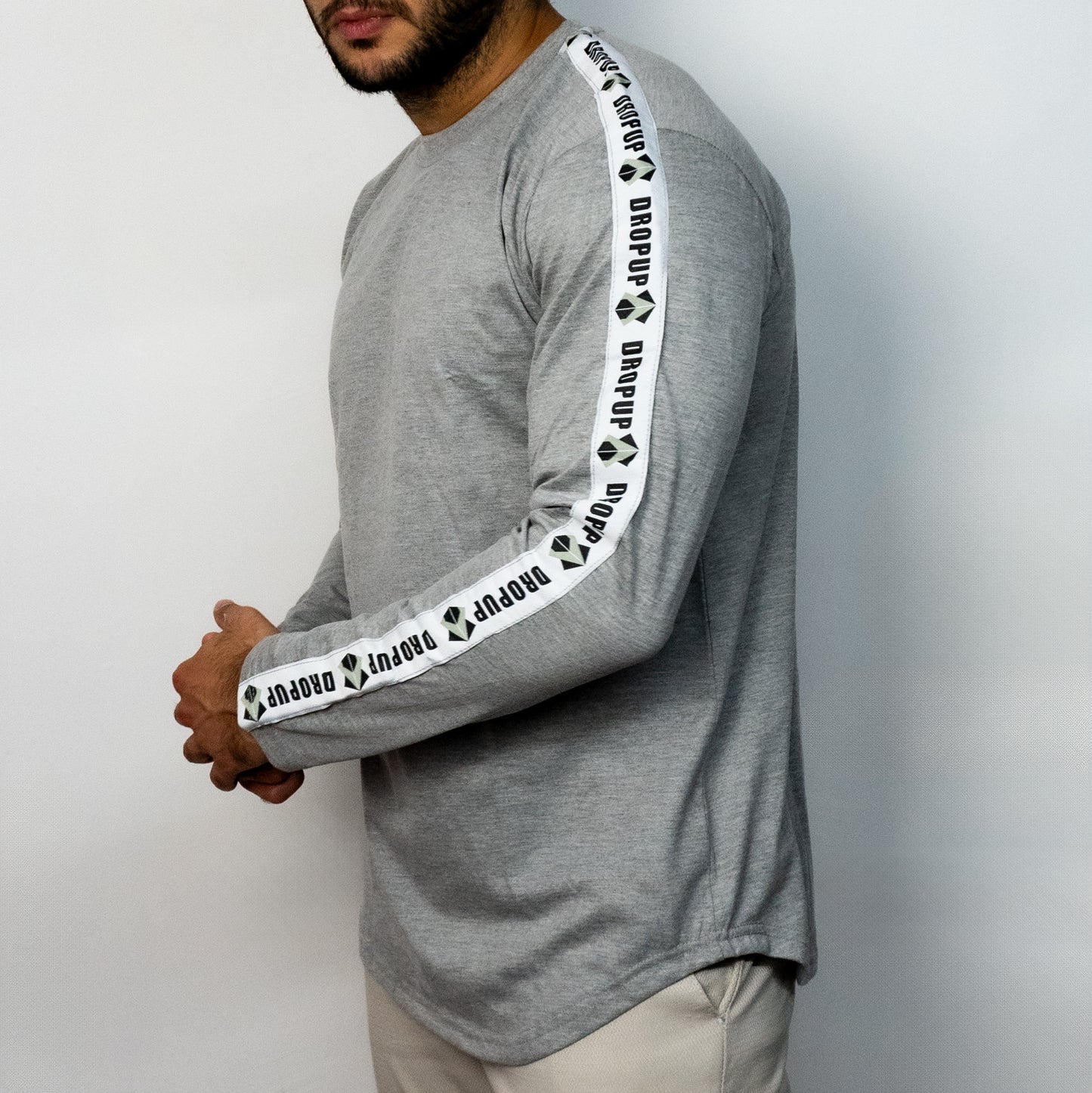 Lang geschnittenes Sweatshirt | geschnittenes Sweatshirt | DropUP